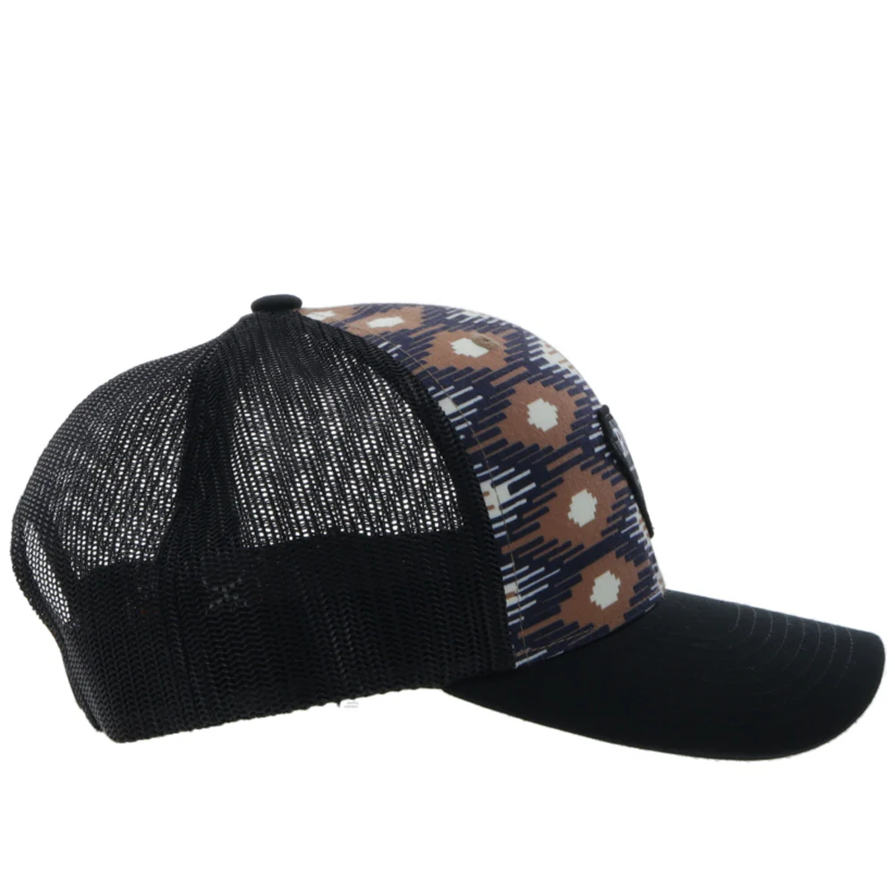 RLAG Cream/Tan/Black Aztec Pattern Hat - Image 4