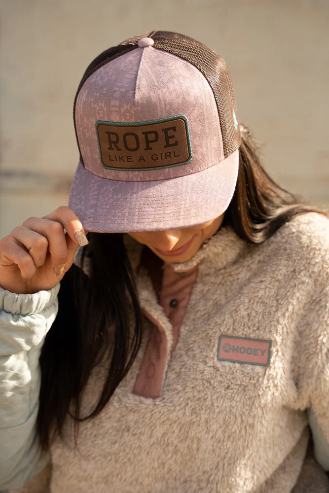 RLAG Pink /Brown Aztec Hat - Image 6