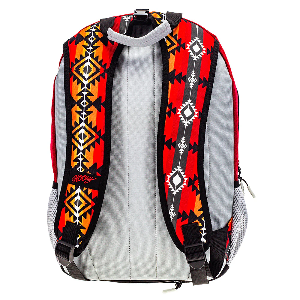 "Rockstar" Hooey Backpack Red & Grey - Image 2