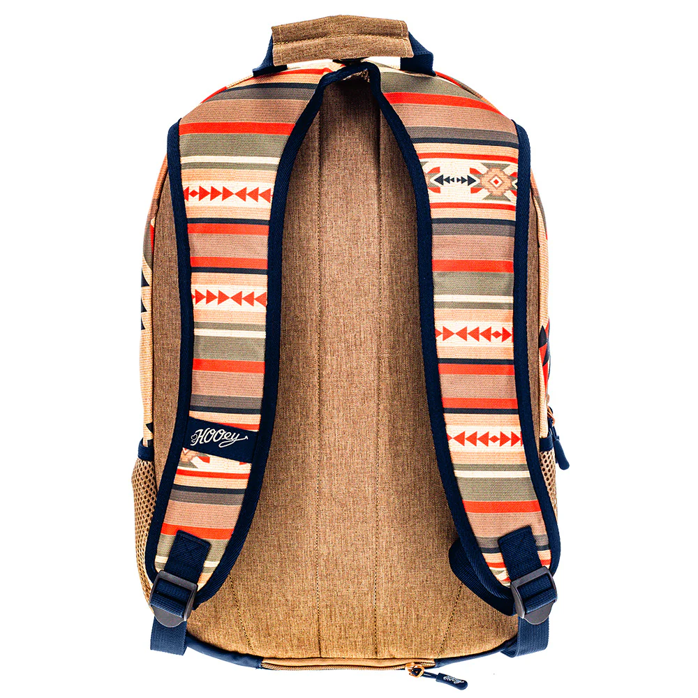 "Rockstar" Hooey Backpack Tan w/Aztec - Image 2