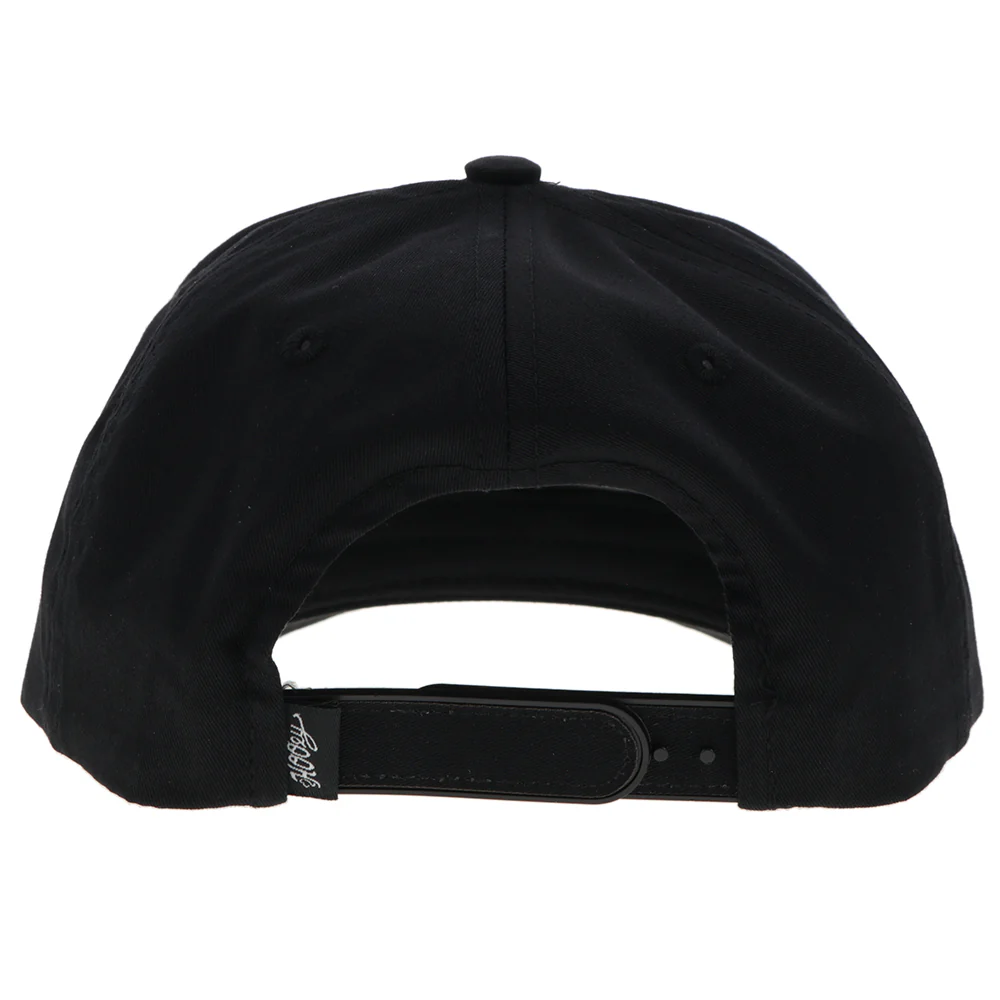 "Rodeo" Hat Black w /Serape Rectangle Patch - Image 2