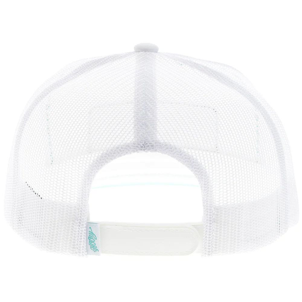 "Rodeo" Hooey Hat White w/Serape Patch - Image 2