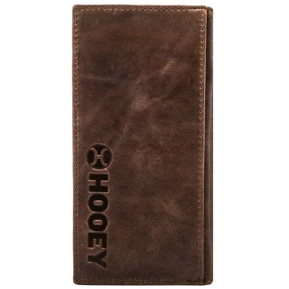 "Hooey Original" Rodeo Hooey Wallet Brown w/ Nomad Print - Image 2