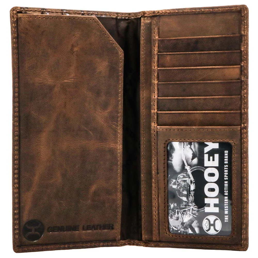 "Liberty Roper" Brown Rodeo Hooey Wallet - Image 3