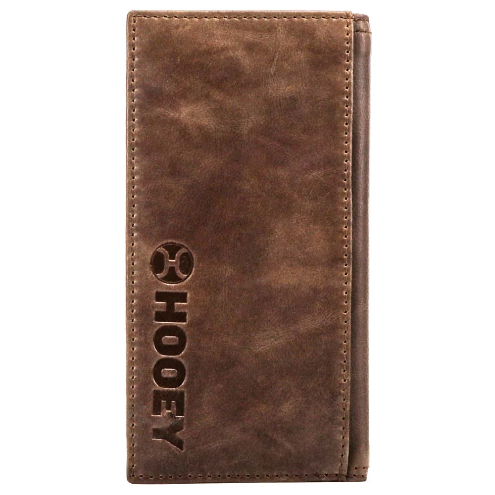 "Hooey Classic" Smooth Brown Rodeo Wallet - Image 2