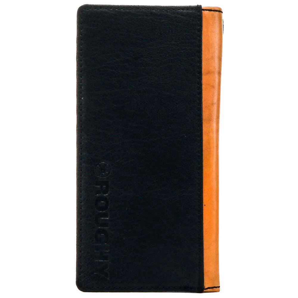 "Ryder" Rodeo Roughy Wallet Tan/Red Hand Tooled - Image 2