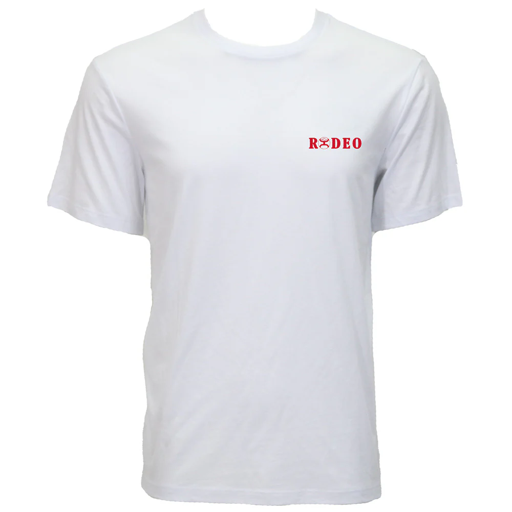 "Rodeo Round Up" White Hooey T-shirt - Image 2