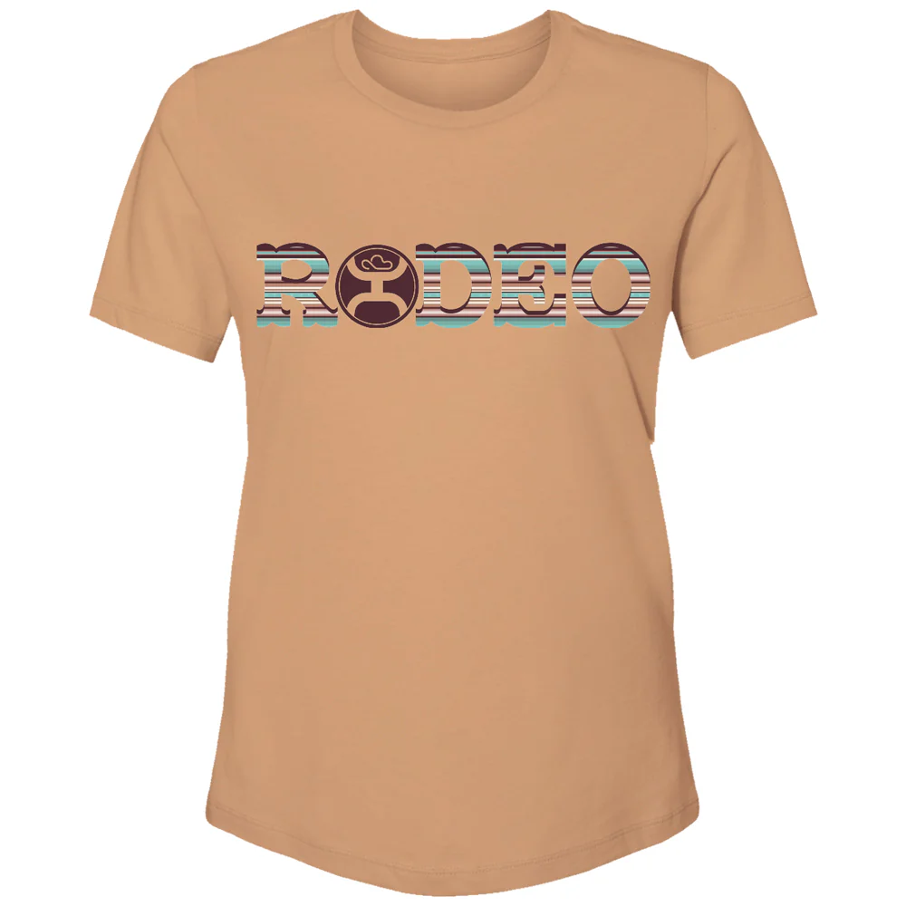 "Rodeo" Sienna w/Serape Logo T-shirt