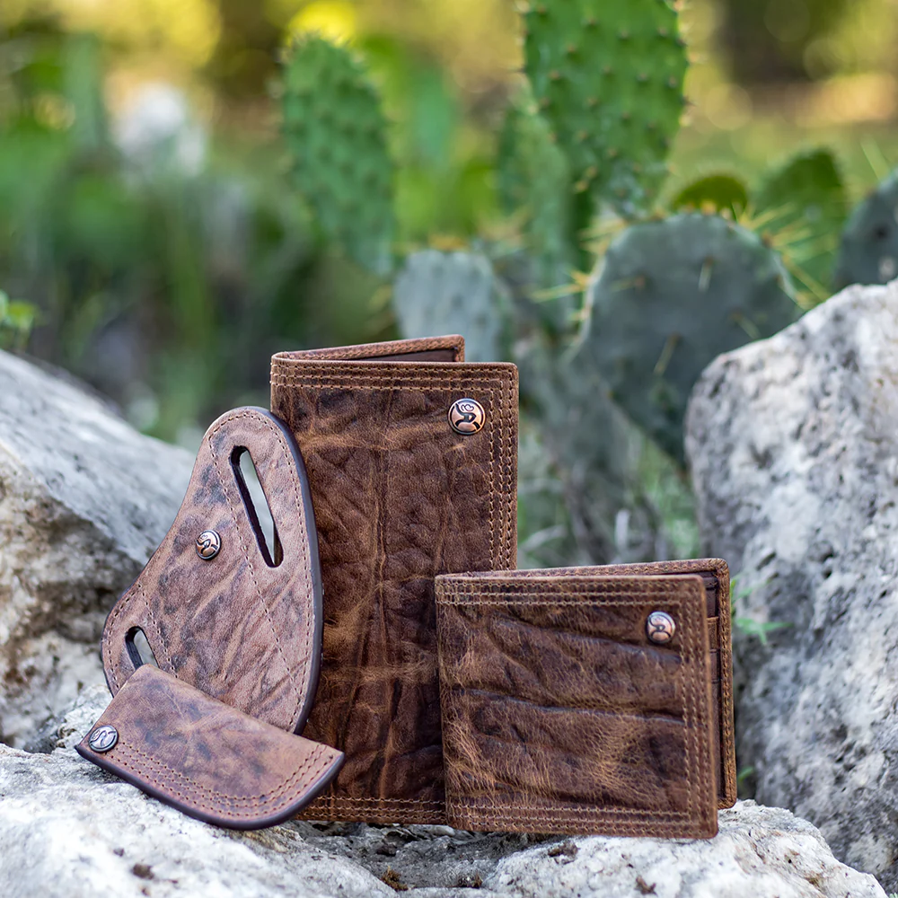 "Prime Time" Pancake Knife Sheath Brown - Image 2