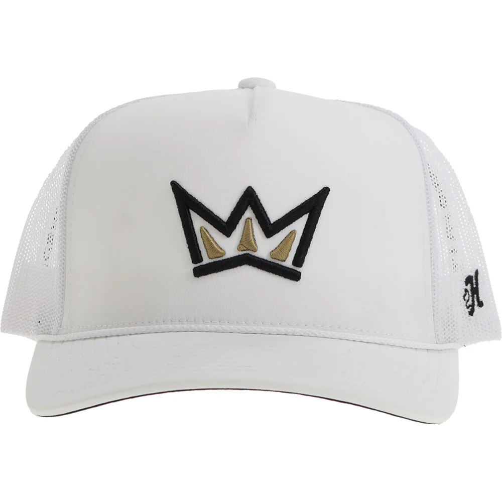"Sage Kimzey" White w/Black & Yellow Logo Hat - Image 4