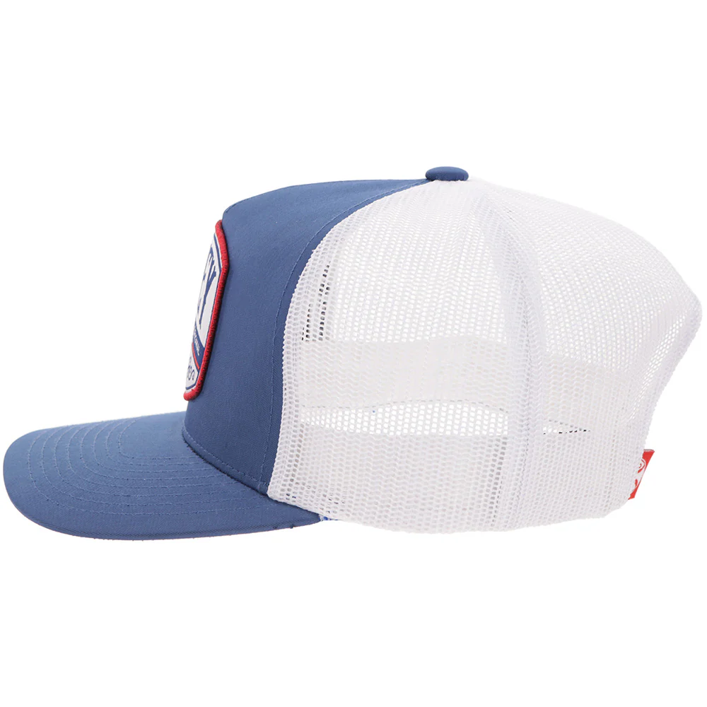 "Salado" Hat Blue/White - Image 5
