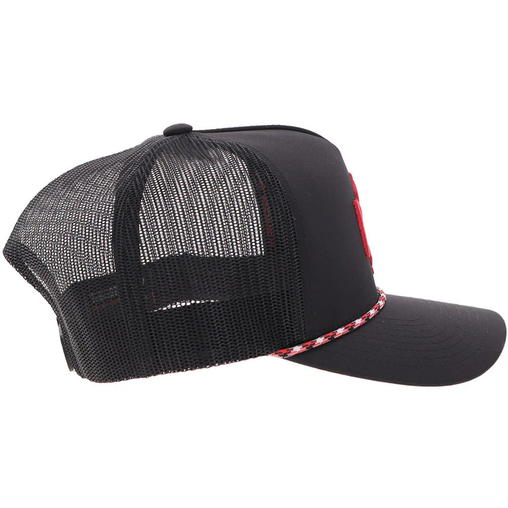 "Shad Money Mayfield " Hat Black w/Red Logo - Image 3