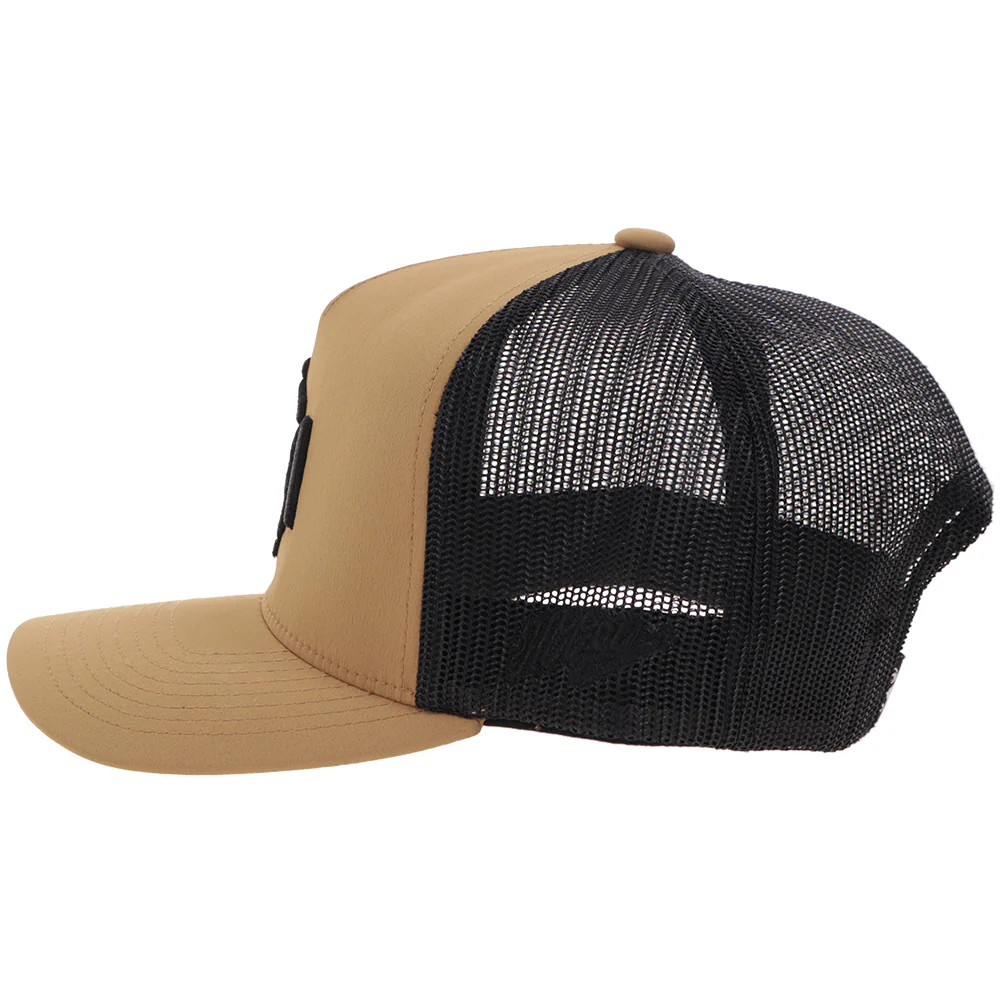 "Shad Money Mayfield " Hat Tan/Black w/Black Logo - Image 3
