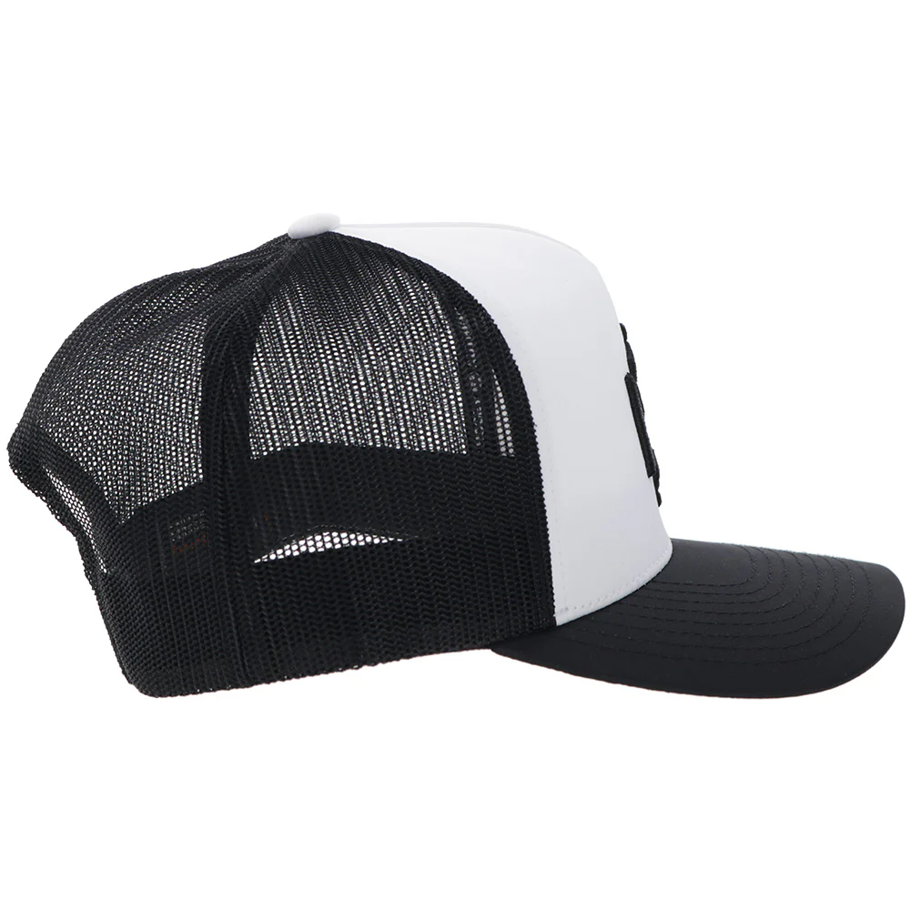 "Shad Money Mayfield " Hat White & Black w/Black Logo - Image 2