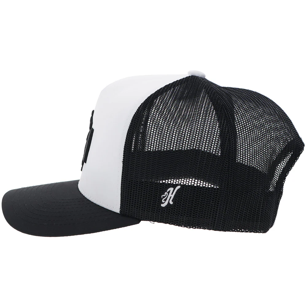 "Shad Money Mayfield " Hat White & Black w/Black Logo - Image 4
