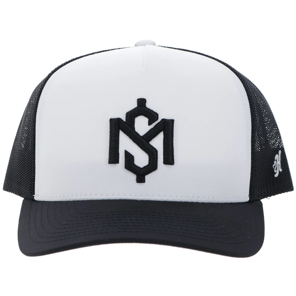 "Shad Money Mayfield " Hat White & Black w/Black Logo - Image 5