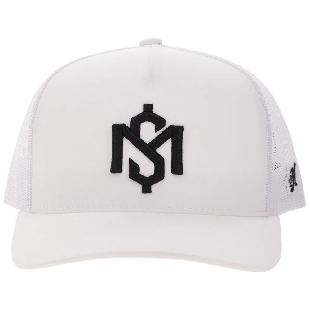 "Shad Money Mayfield " Hat White w/Black Logo - Image 4