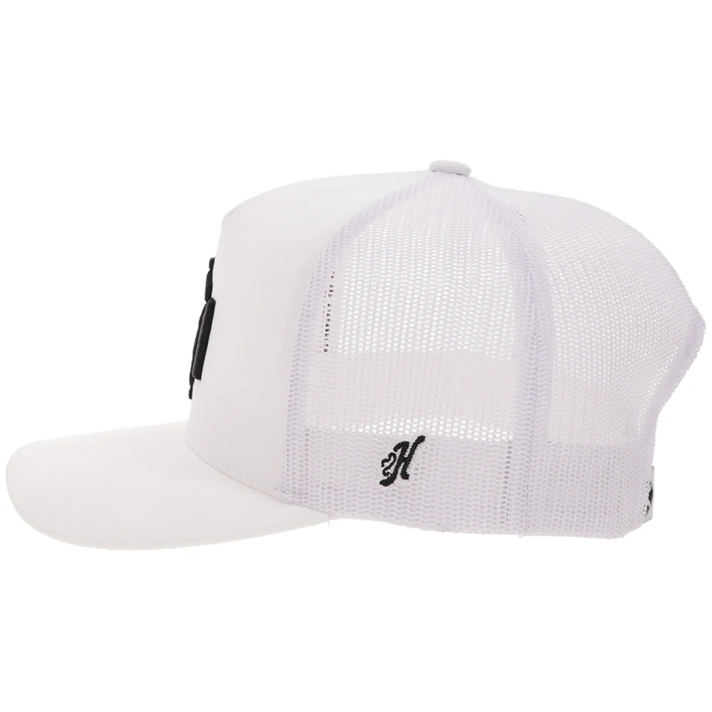 "Shad Money Mayfield " Hat White w/Black Logo - Image 5