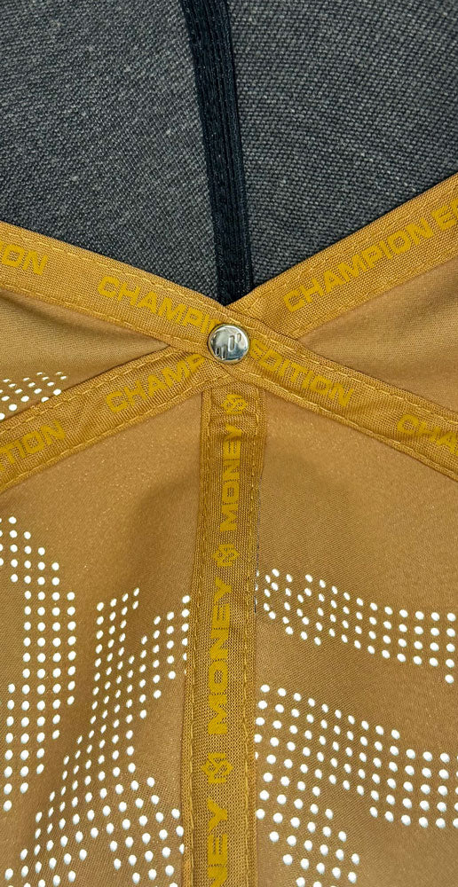 LIMITED EDITION "Shad Money Mayfield " Hooey Hat Tan w/Gold Logo - Image 3