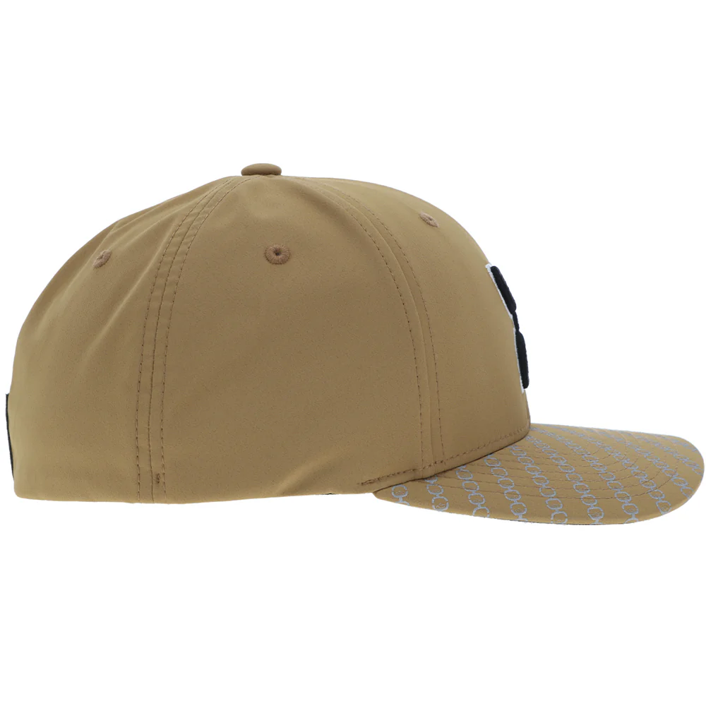 "Solo " Flexfit Hat Tan w/ Hooey Logo - Image 5