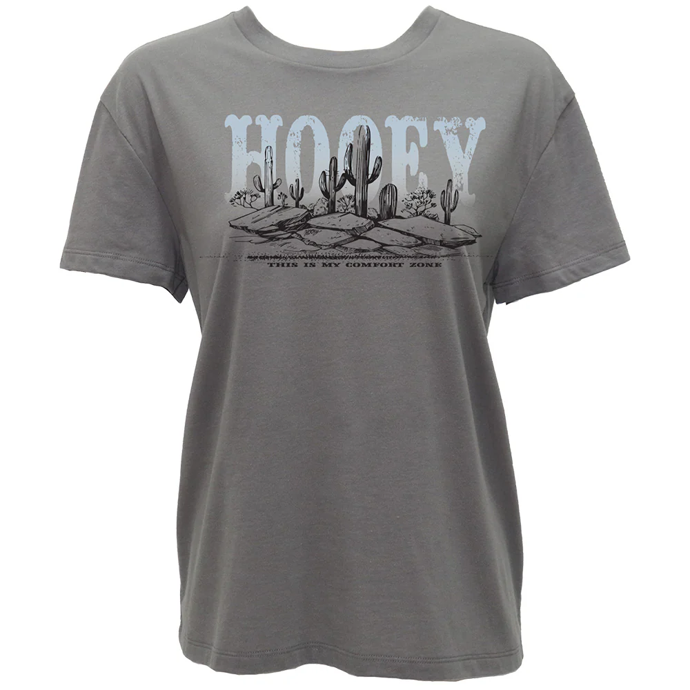 "Sonora" Grey w/Light Blue & Black Logo T-shirt