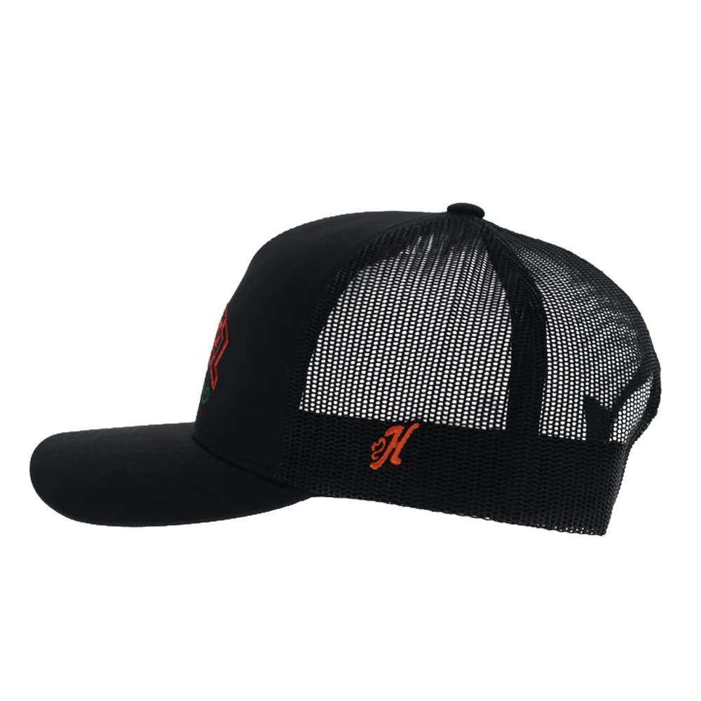 Spire Motorsports Hat Black w/ Red & Yellow Logo - Image 3