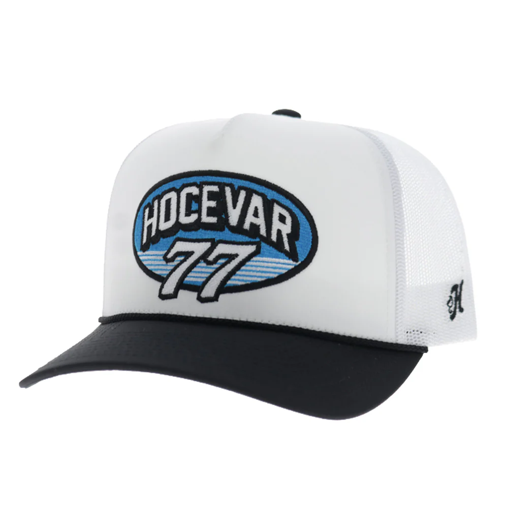 Spire Motorsports Hat White/Black w/Blue & White Logo