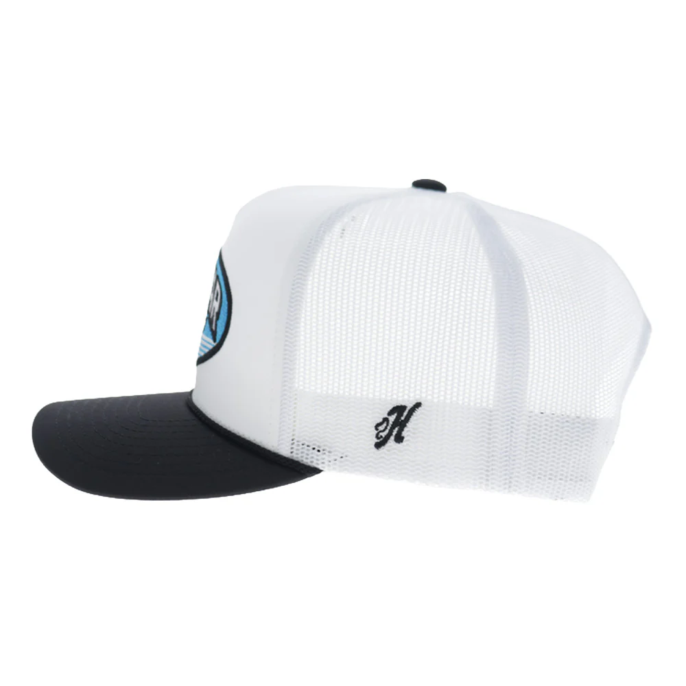 Spire Motorsports Hat White/Black w/Blue & White Logo - Image 3