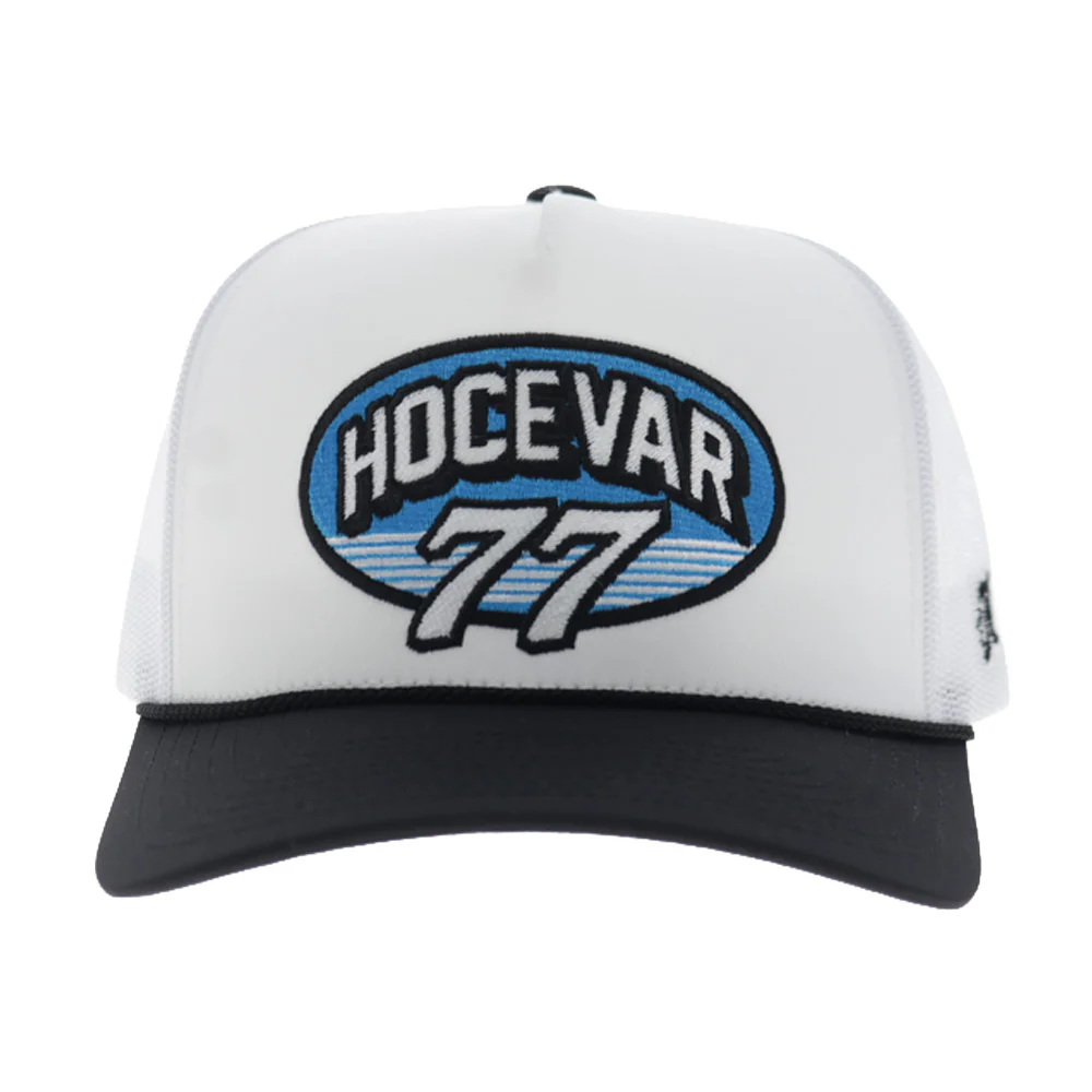 Spire Motorsports Hat White/Black w/Blue & White Logo - Image 4