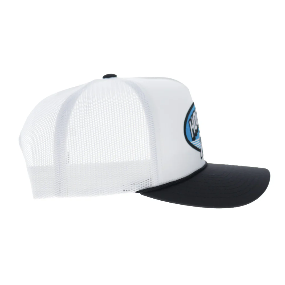 Spire Motorsports Hat White/Black w/Blue & White Logo - Image 5