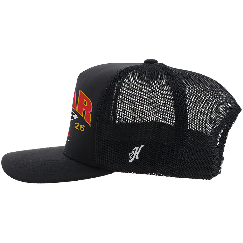 Spire Motorsports Hocevar Hat Black w/Red & yellow - Image 3
