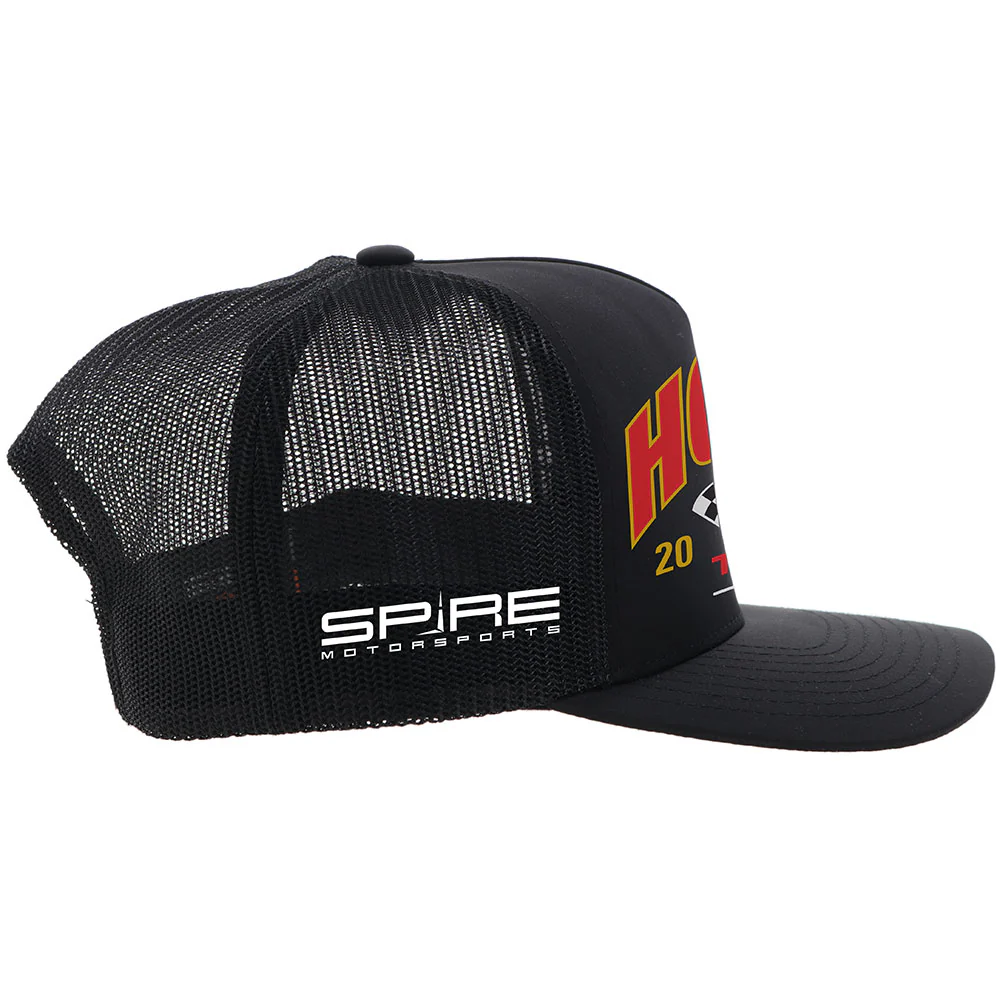 Spire Motorsports Hocevar Hat Black w/Red & yellow - Image 5