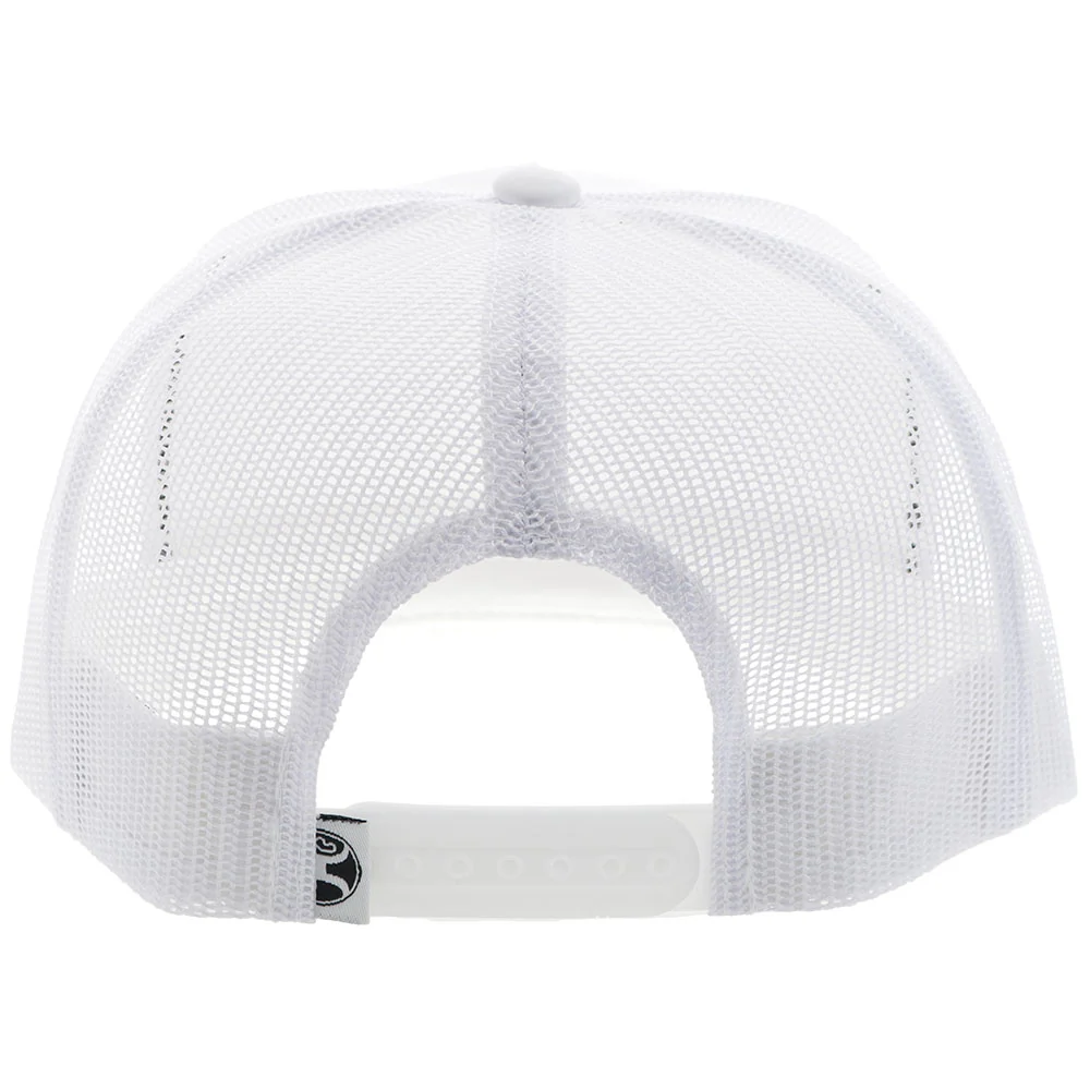 Spire Motorsports Hocevar Hat White w/Black & Yellow - Image 2