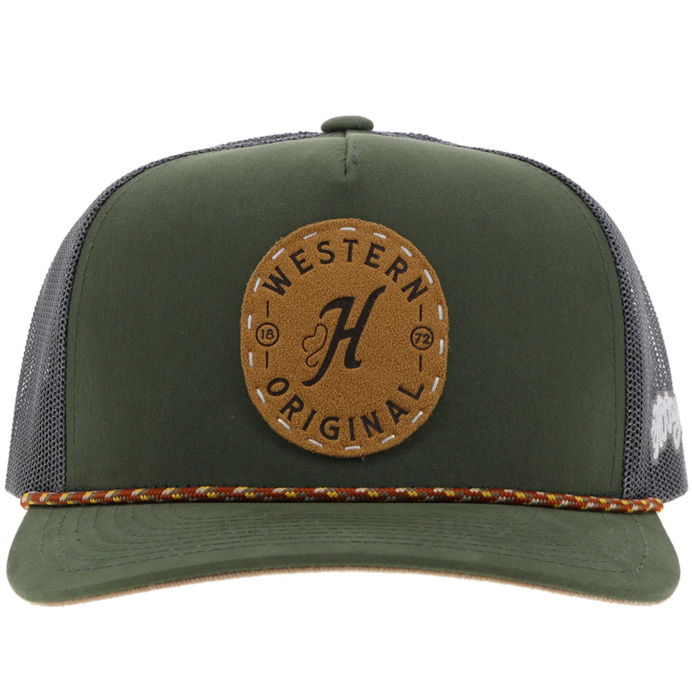 "Spur" Olive/Grey Hat - Image 4