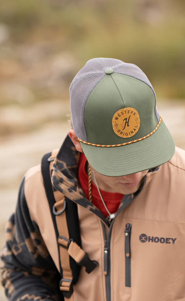 "Spur" Olive/Grey Hat - Image 7