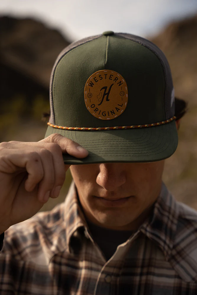 "Spur" Olive/Grey Hat - Image 9