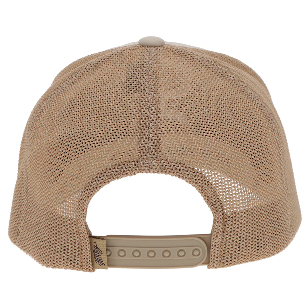 "Sterling" Hooey Hat Tan w/Black & White Hooey Logo - Image 2