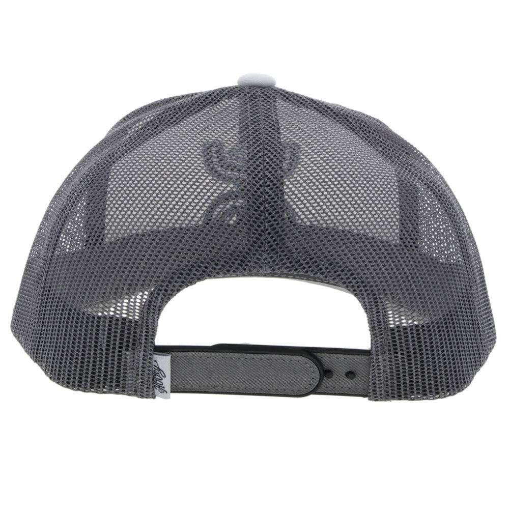 "Sterling" White/Grey Snapback Hat - Image 2