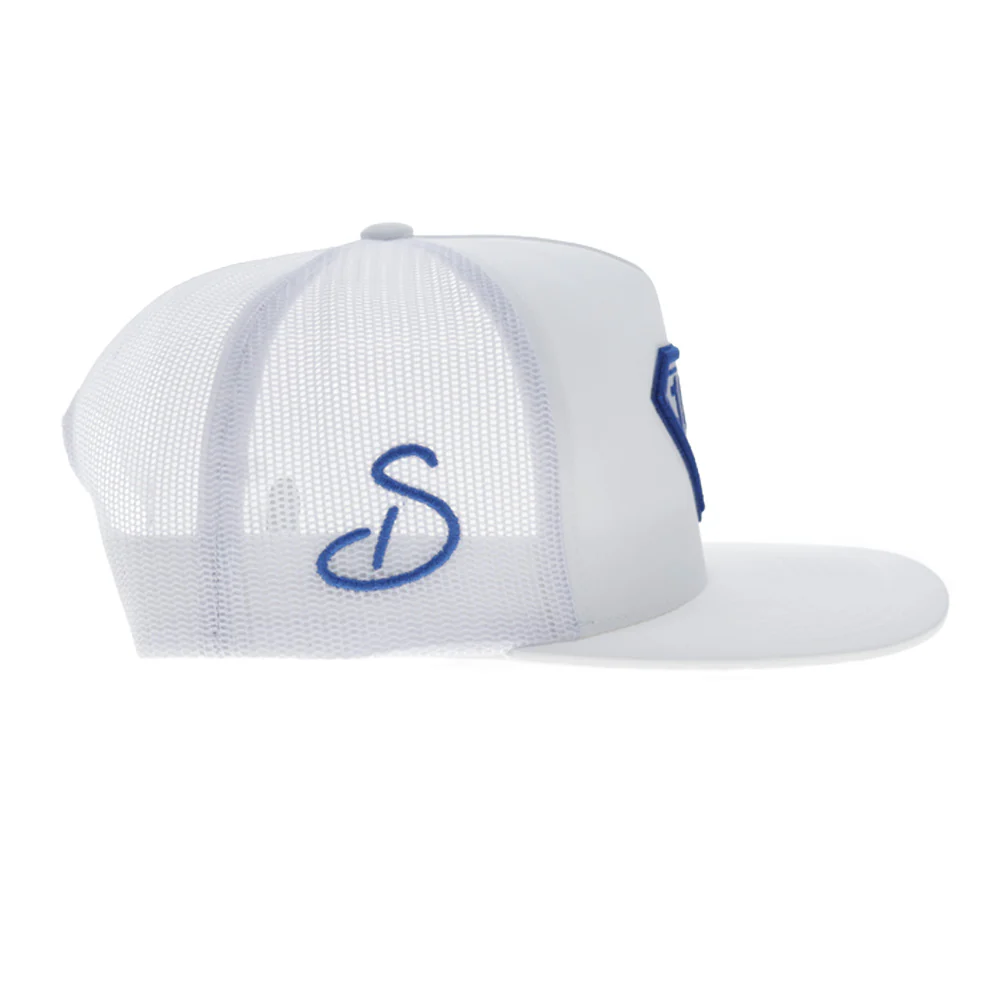 Stetson 10X Hat White w/Blue - Image 3