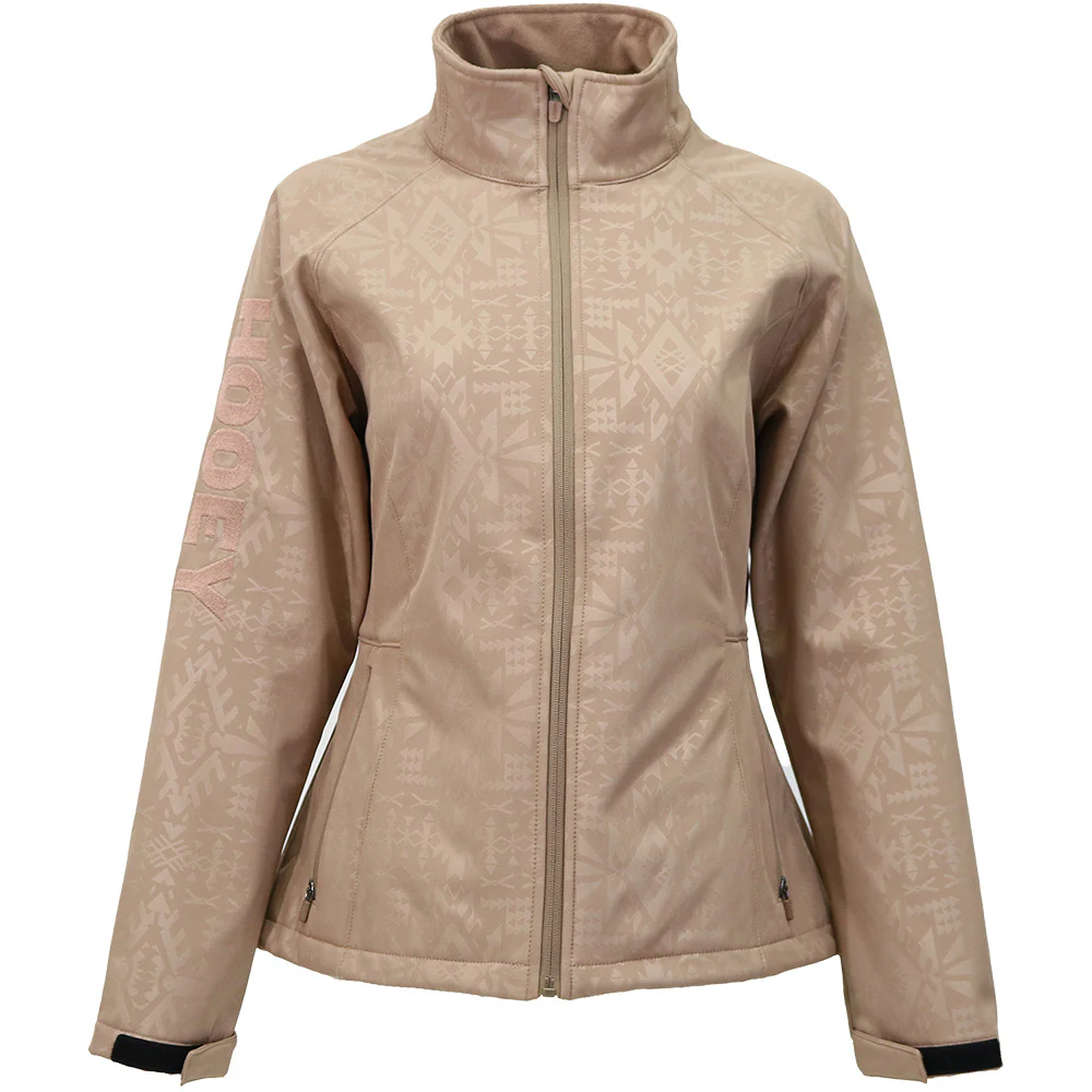 "Storm Jacket" Tan with Aztec