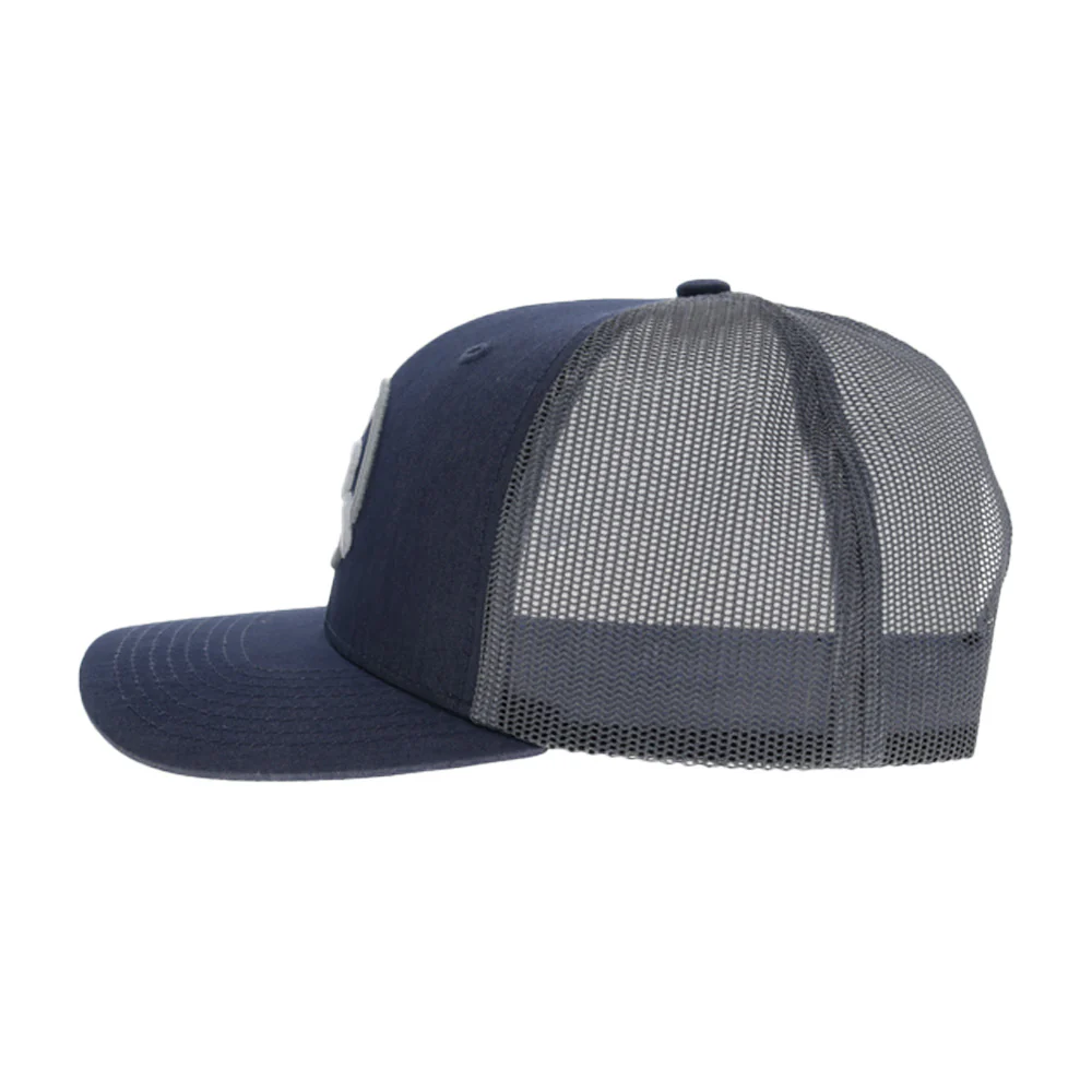 "Strap" Roughy Hat Charcoal /White - Image 3