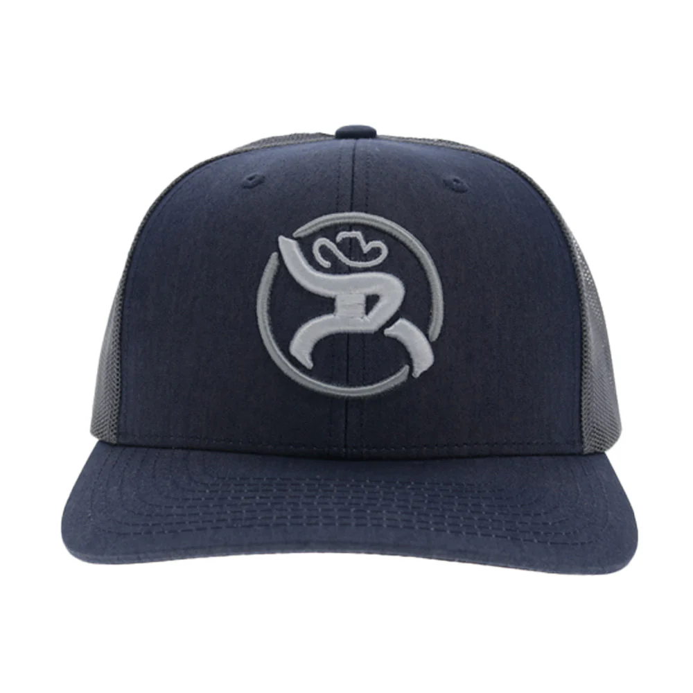 "Strap" Roughy Hat Charcoal /White - Image 4