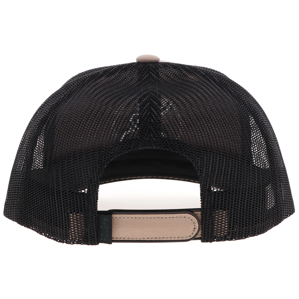 "Strap" Roughy Hat Tan/Black - Image 2