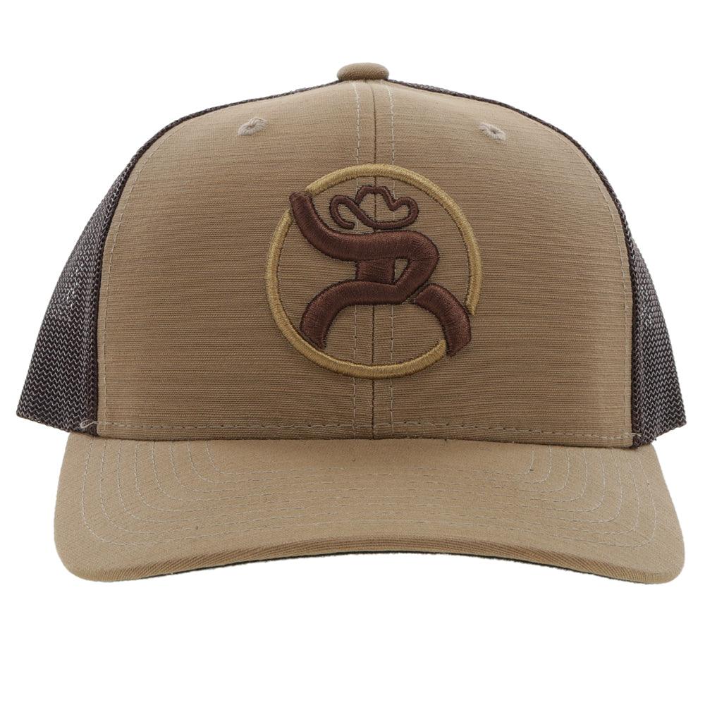 "Strap" Youth Roughy Tan/Brown Hat - Image 4