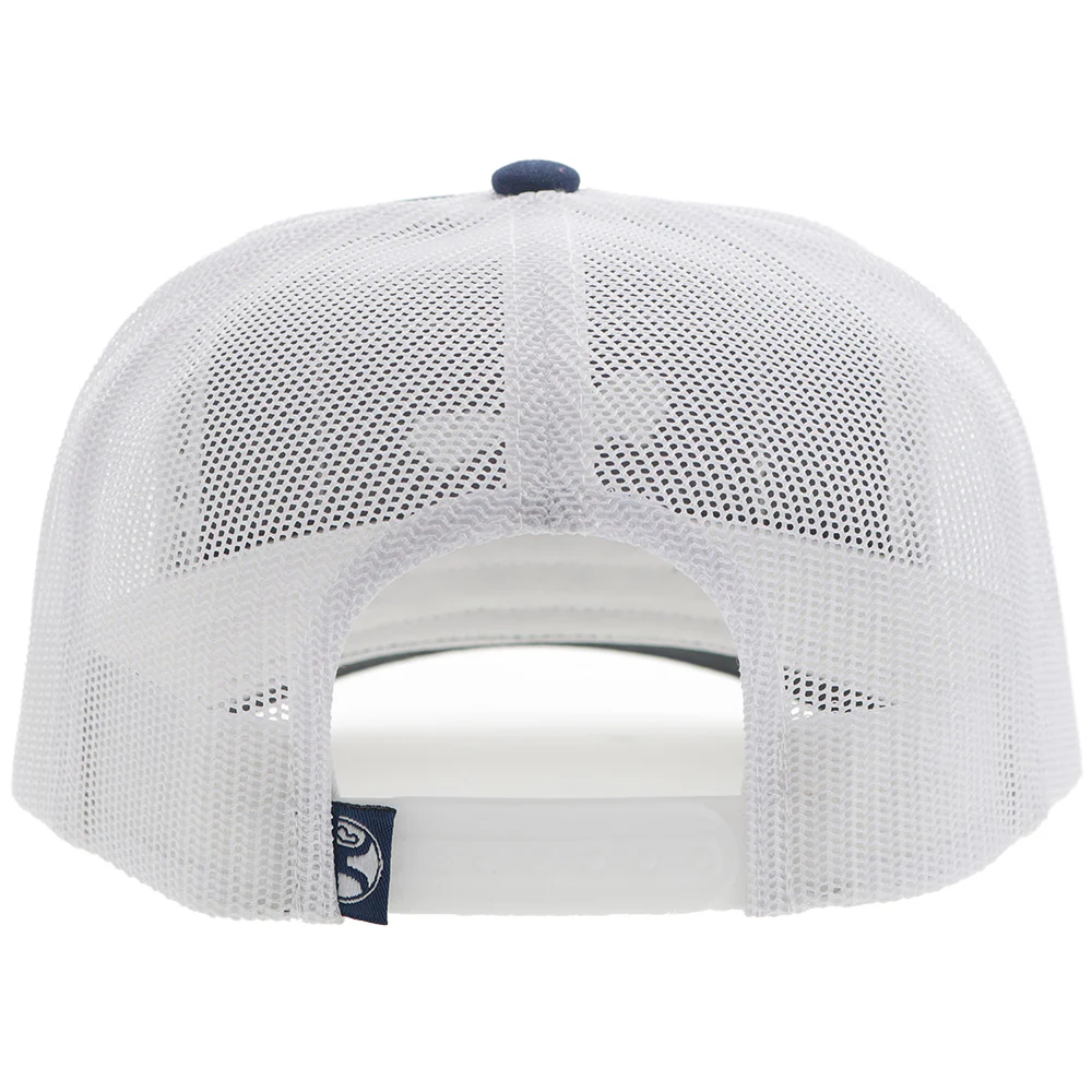 "Sudan" Hooey Hat Navy/White w/Patch - Image 2