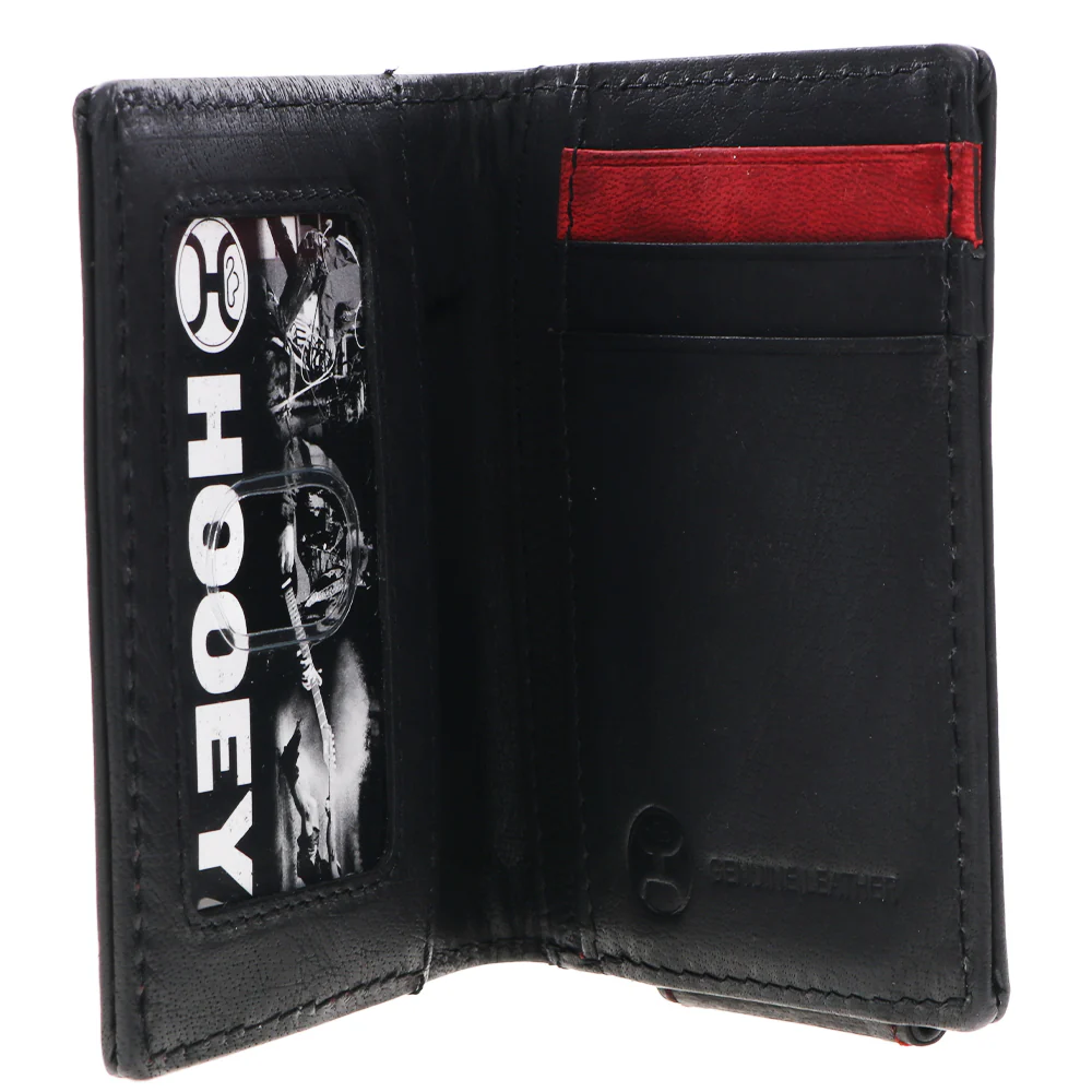 "Sunizona Knockout" Bifold Money Clip Black w/Serape Print - Image 3