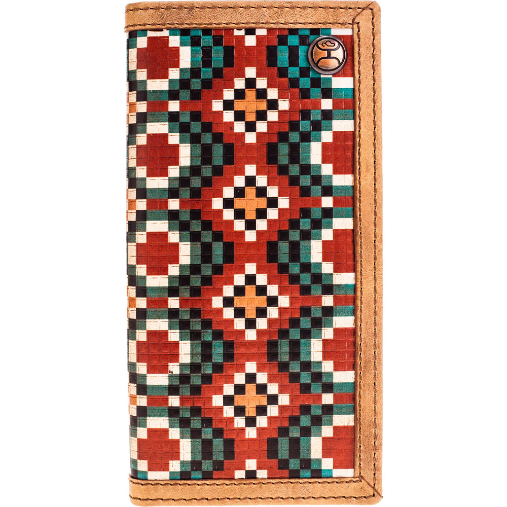 "Takoda" Tan/Aztec Rodeo Wallet