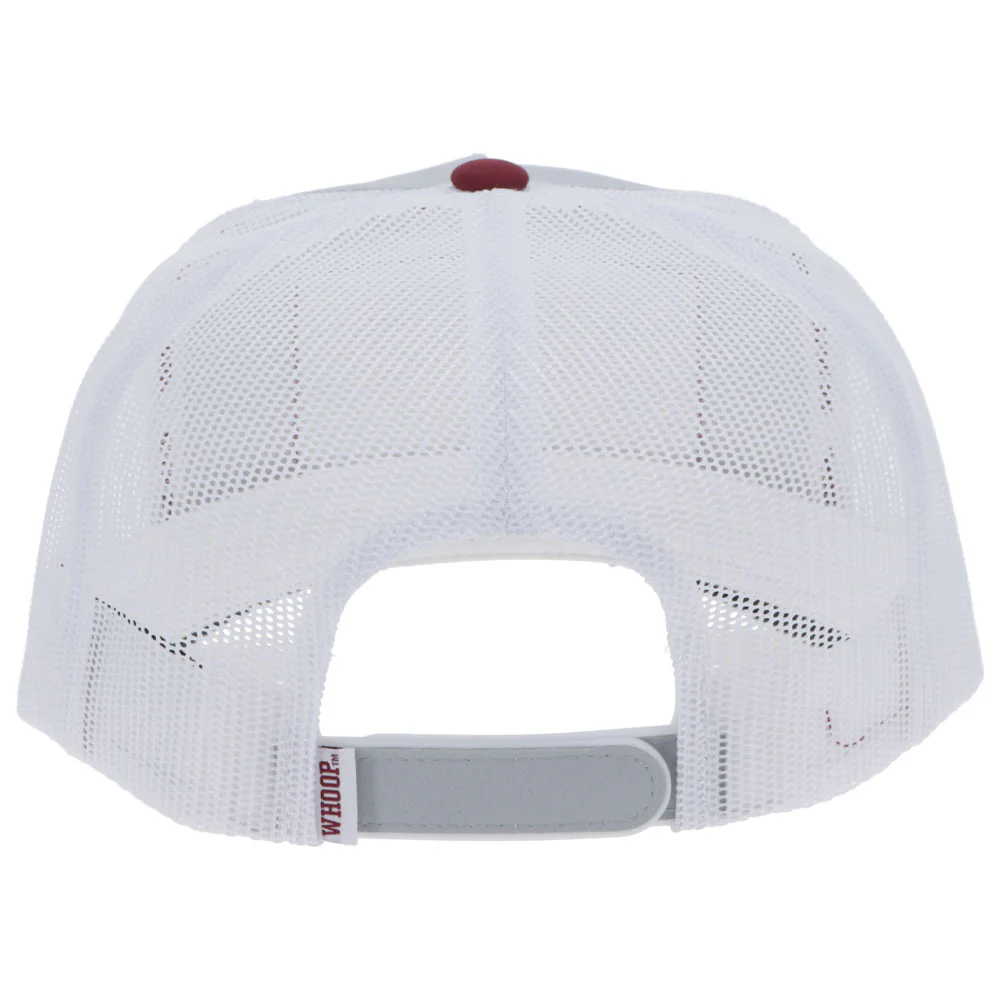 Texas A&M Hat Grey/White w/ Rectangle Patch - Image 2