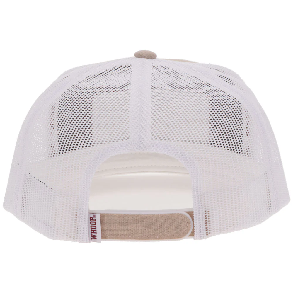 Texas A&M Hat Tan/White w/ Rectangle Patch - Image 2
