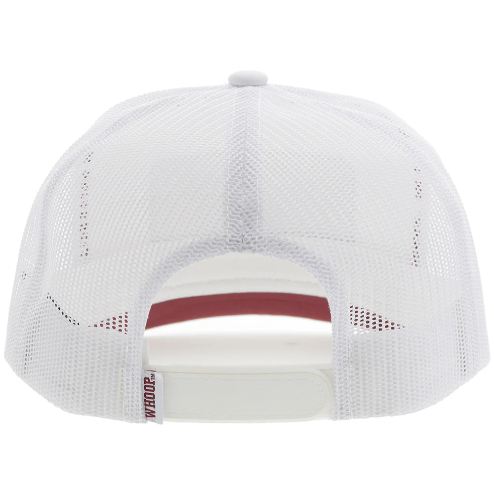 Texas A&M Hat White/Maroon Rectangle Patch - Image 2